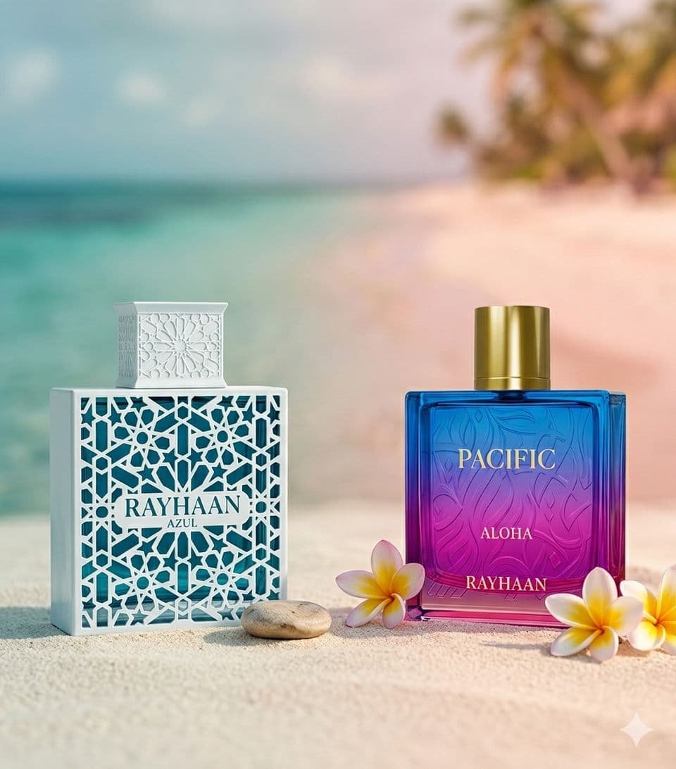 Rayhaan Azul vs Rayhaan Aloha: Which Summer Fragrance Should You Choose?